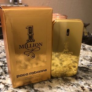 Paco Rabanne one million edt 1.7 oz.